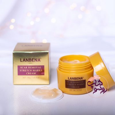 کرم درمان جای جوش و اسکار و زخم های پوست لانبنا