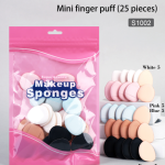 پد آرایشی انگشتی ۲۵ عددی | Mini Finger Makeup Puff